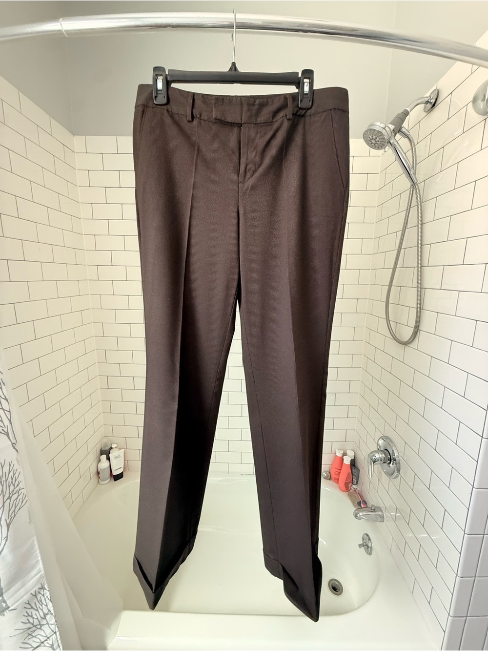 Calvin Klein Classic Dark Brown Dress Pants